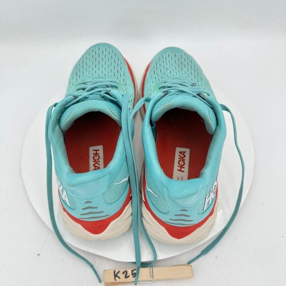 Hoka One One Clifton 8 Women Size 10B 1119394-AEBL Aquarelle Eggshell Blue Shoes - Picture 9 of 11